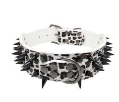 Spiked Studded Leather Collars